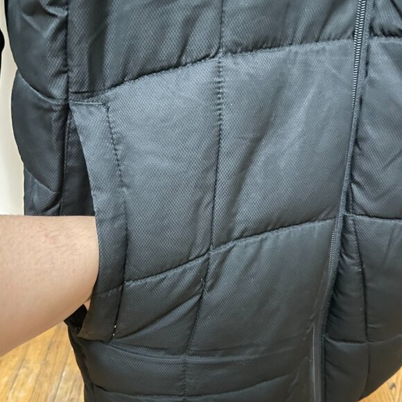 Black Puffer Winter Jacket Size Women's Plus 4X - Picture 4 of 10